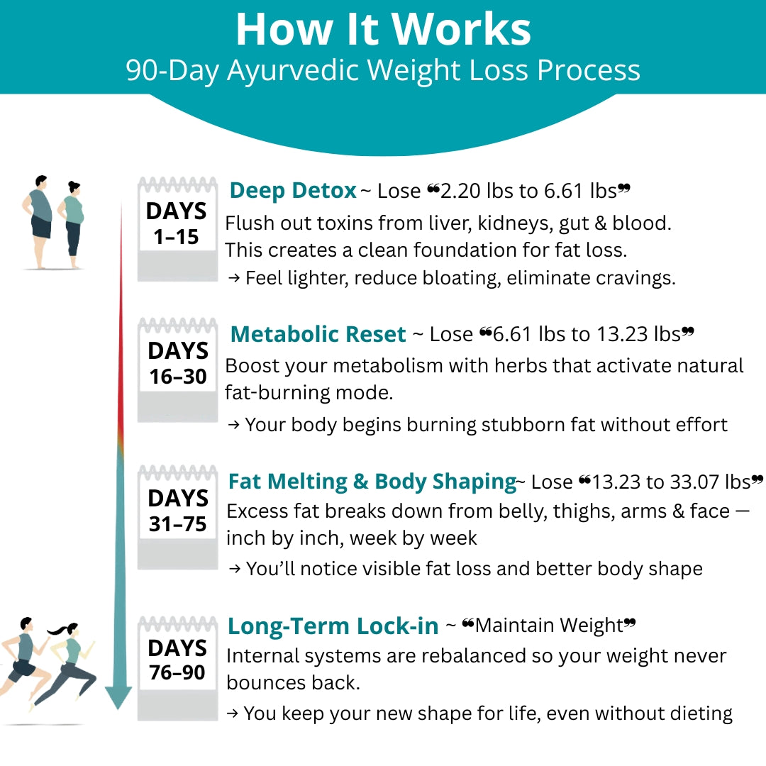 AyurShaastra 90-Day Ayurvedic Weight Loss Detox!