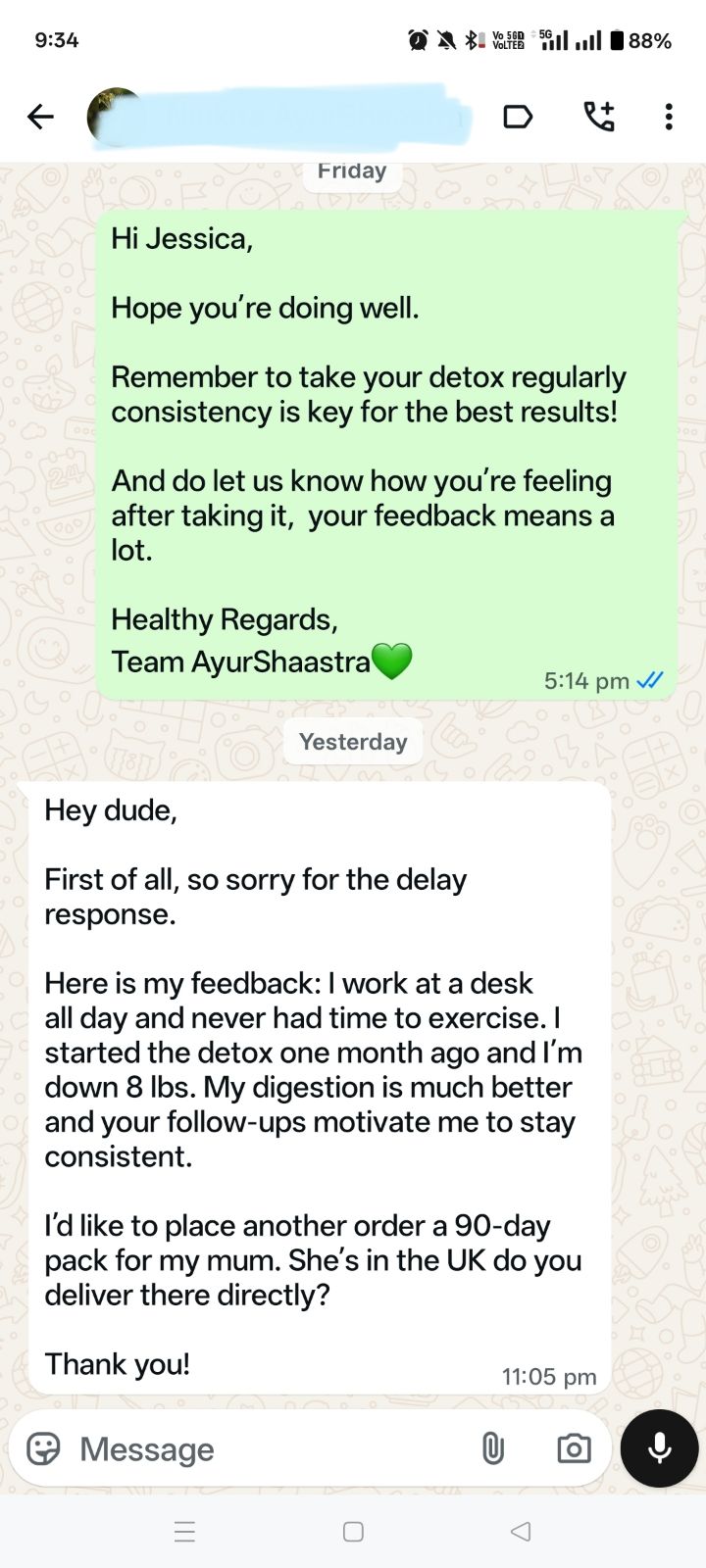 WhatsApp chat screenshot